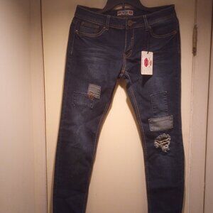 Wam size 9/10 junior low rise straight leg jeans! New with tags!